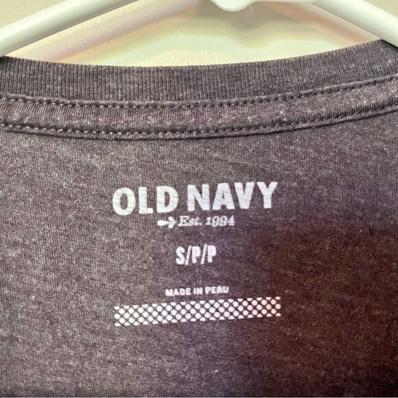 OLD NAVY California Distressed Logo Short Sleeve Tee Shirt Size Small - Picture 3 of 3